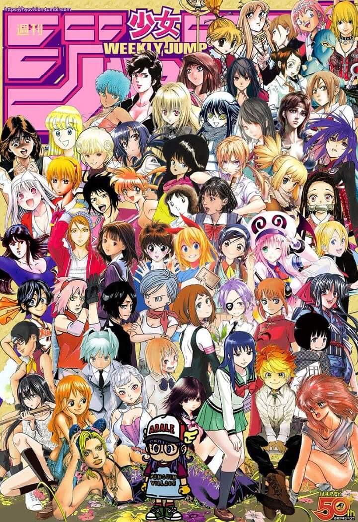 Shounen Female Characters