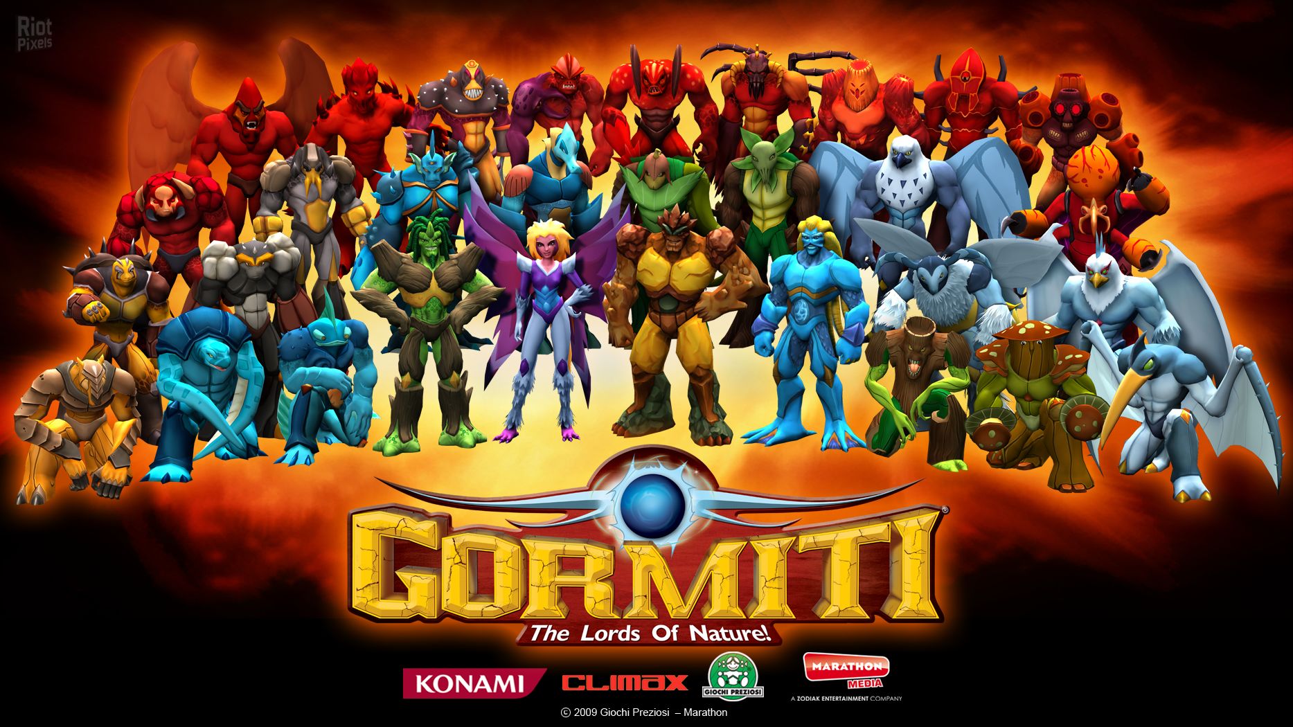 GORMITI SERIE CARTOON ARTWORK