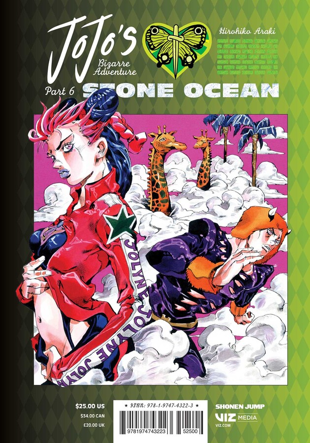 Jojo Part 6 Chapter Covers