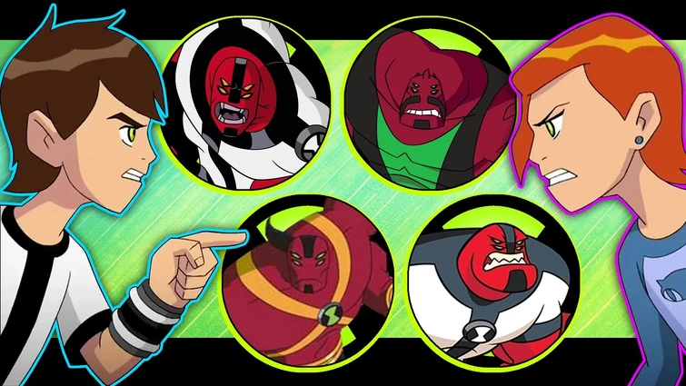 BEN 10 ALİEN DESİGNS