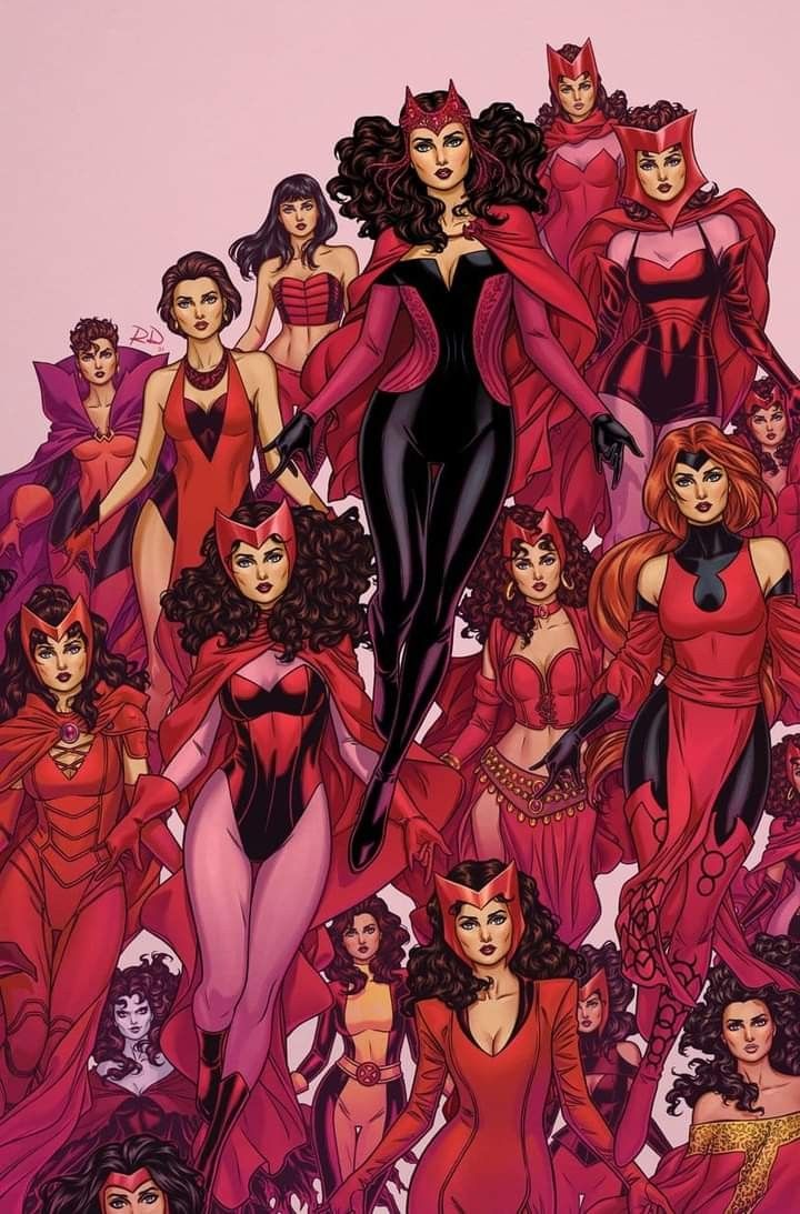 Every Wanda/Scarlet Witch Outfits