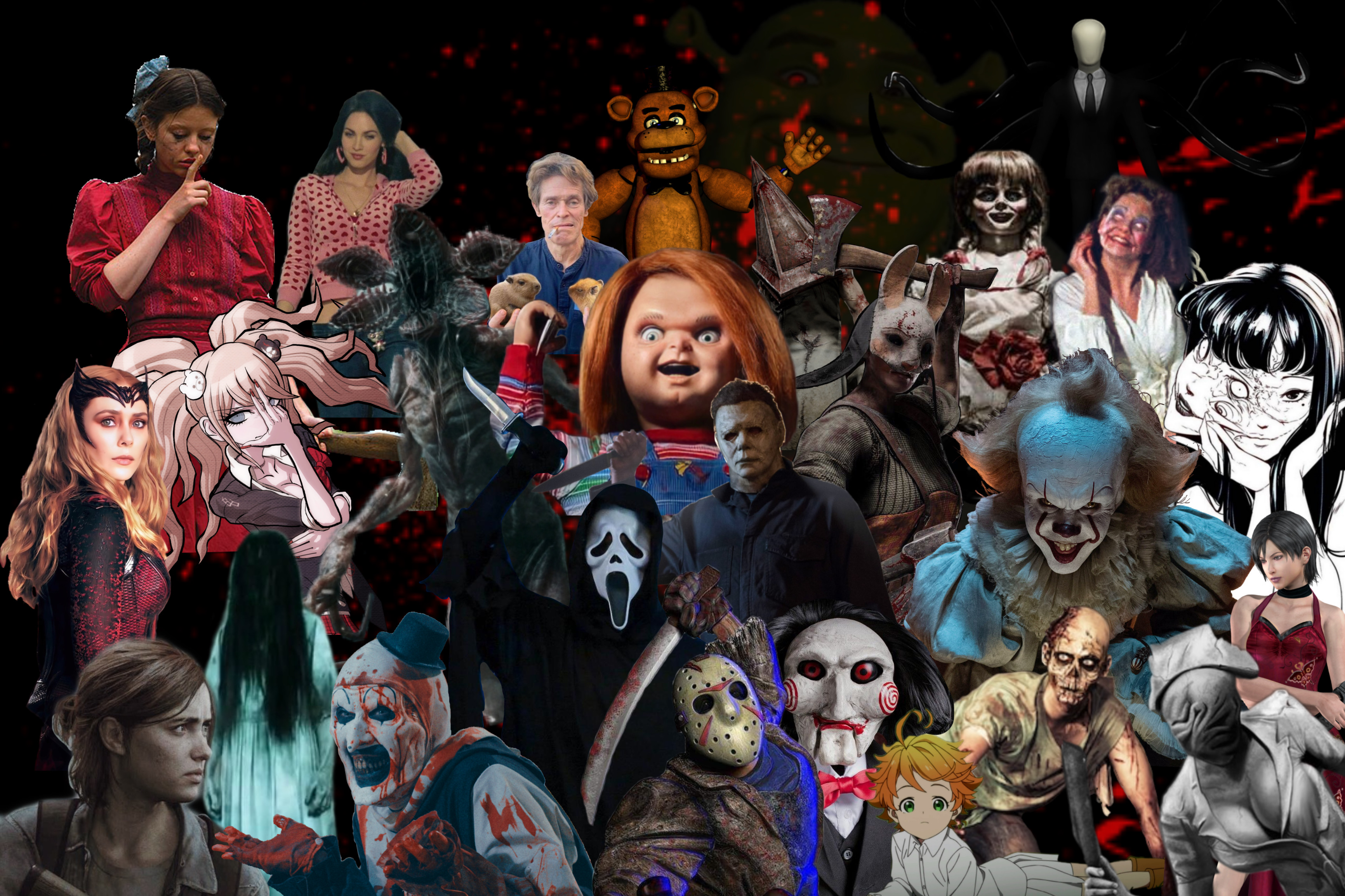 Horror character world championship battle royale
