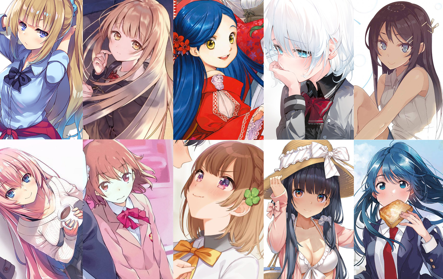 Light Novel Female Characters