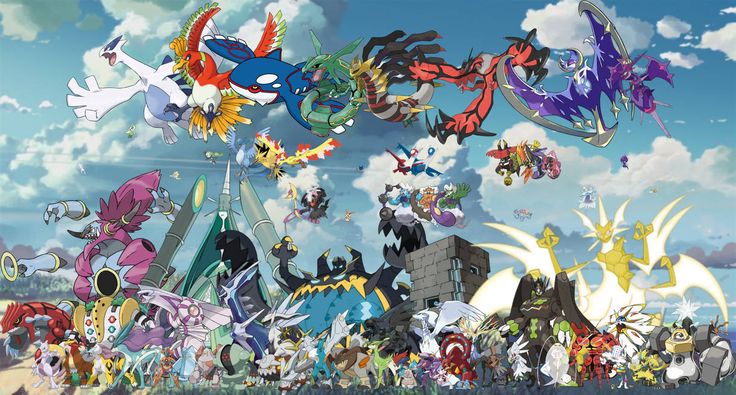 Legendary, Mythical and UB Pokémon
