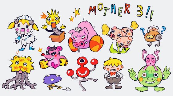 Ennemis et Bosses de Mother 3