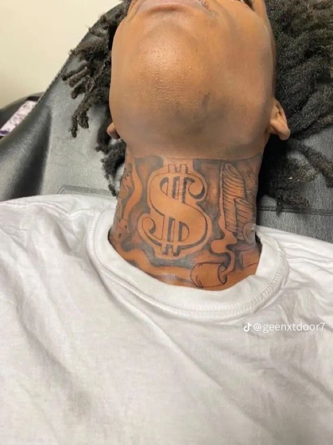 WORST throat tattoo