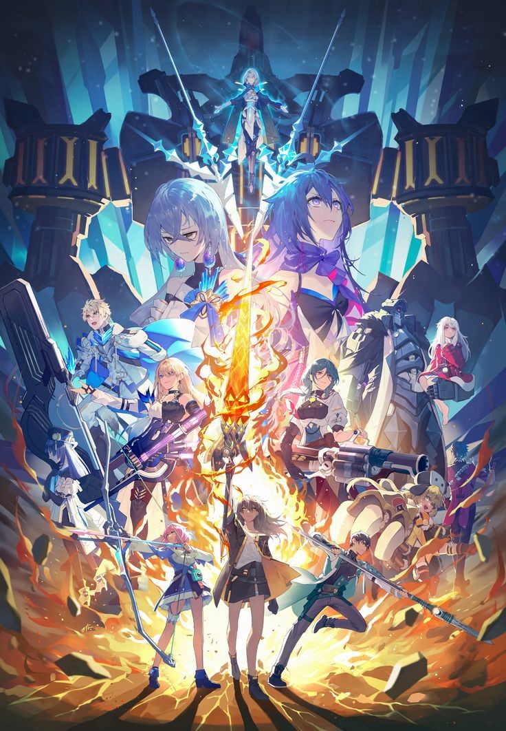 Honkai star rail personagens