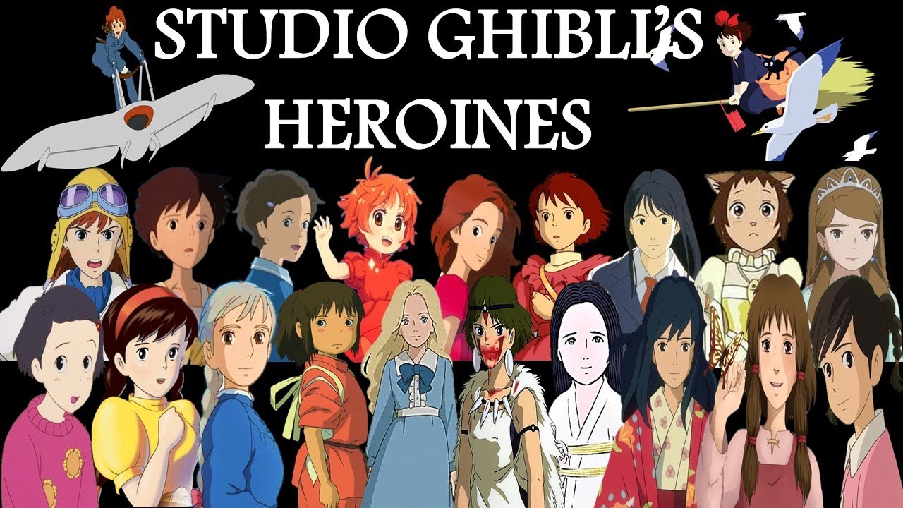 Hottest Studio Ghibli Female Character