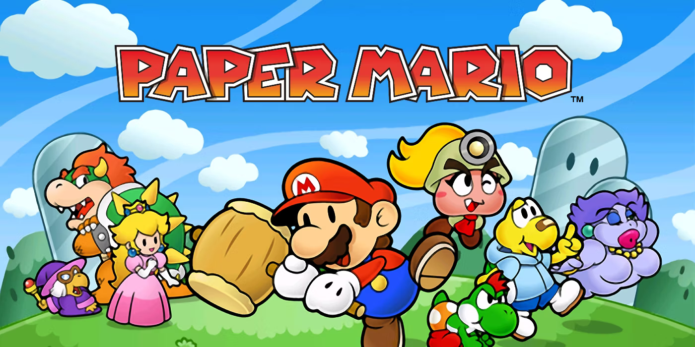 Paper Mario Partners and Pixls