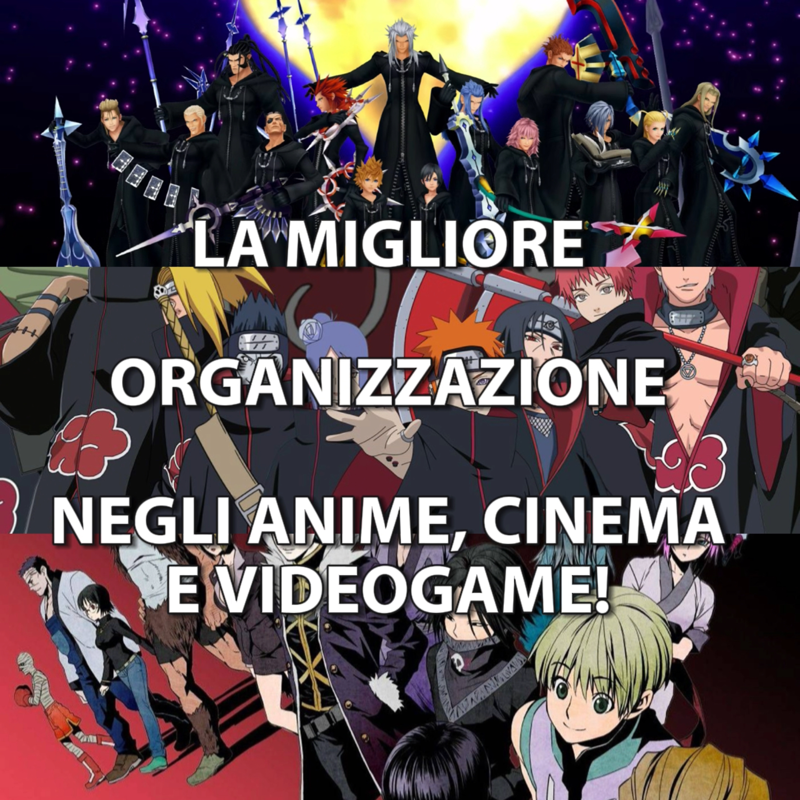 LA MIGLIORE ORGANIZZAZIONE DI SEMPRE
