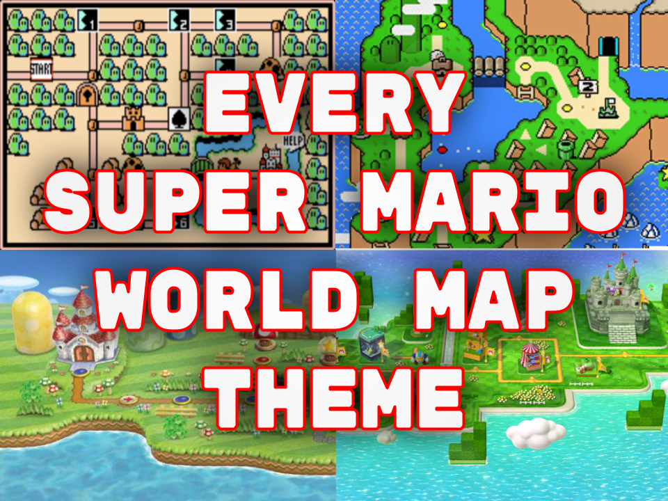 Every Super Mario Map Theme
