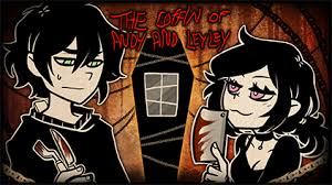 The coffin of Andy and Leyley