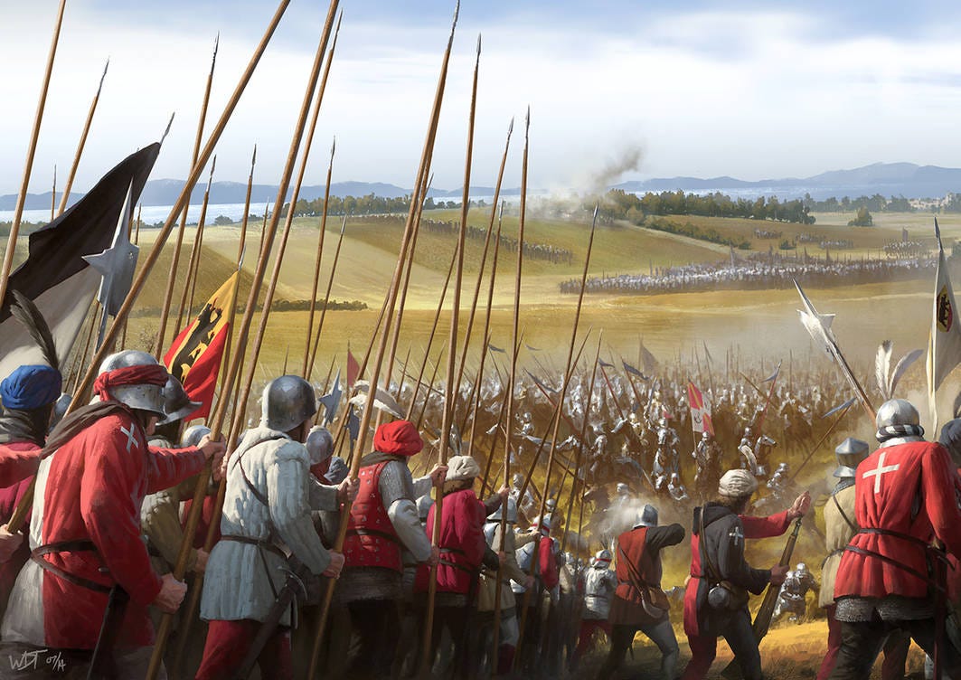 Dawn of Pike and Shot Late 14 - early 15th century