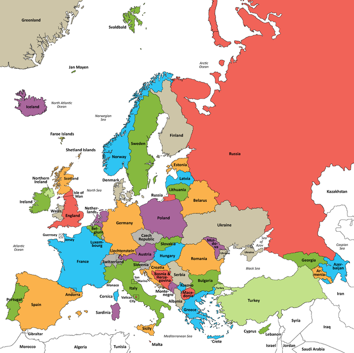 Europe Countries