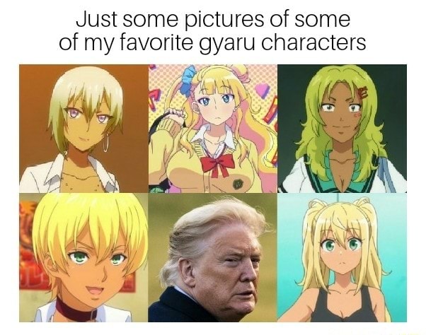 Hottest Gyaru Characters