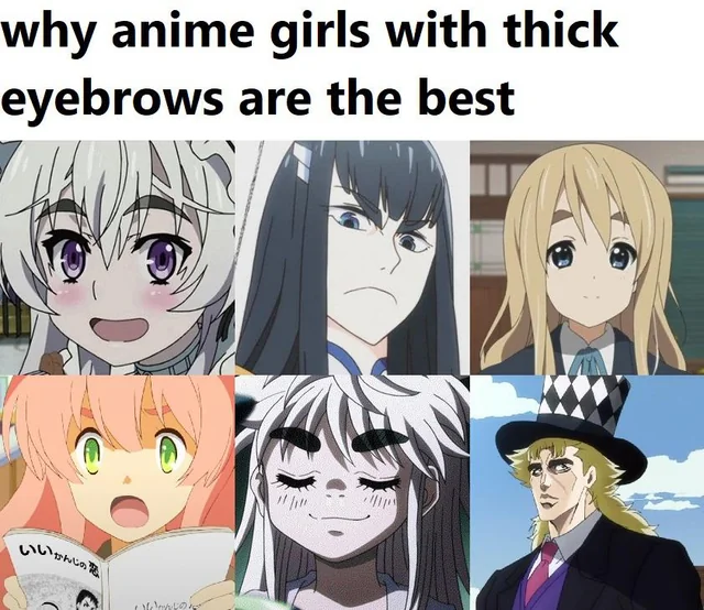 The Best Epic Eyebrows Characters