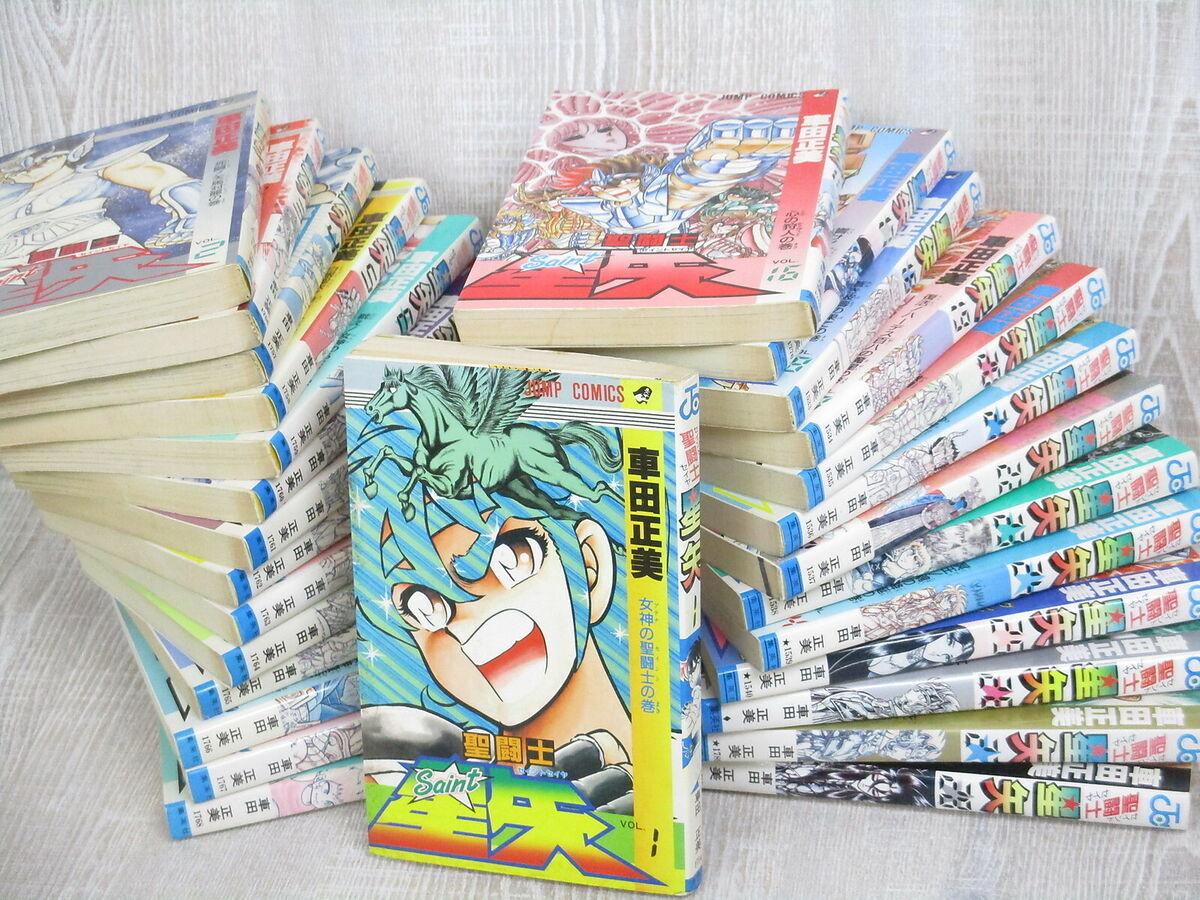 Best Saint Seiya mangas covers