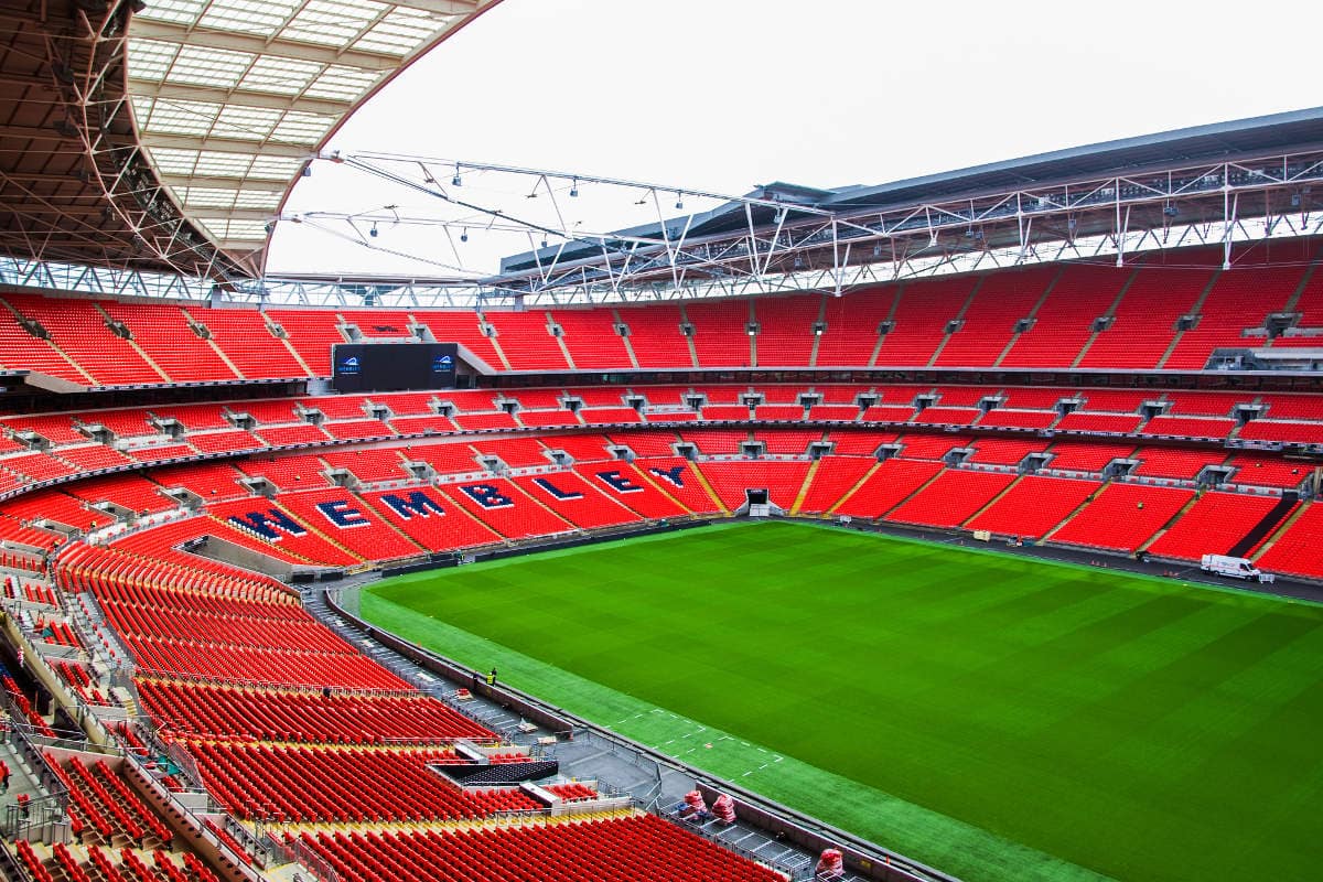 Stadiony w Anglii
