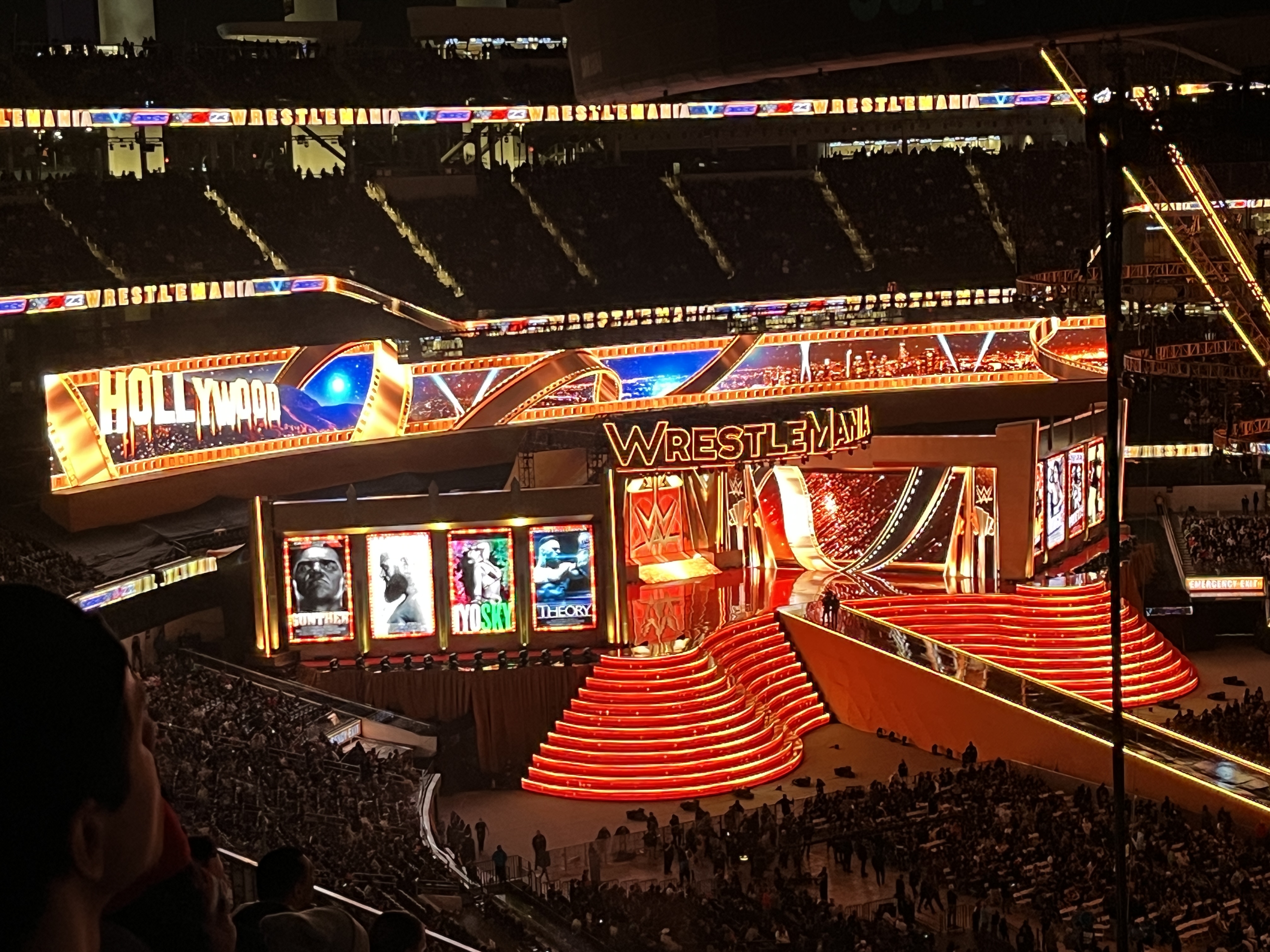 Wrestlemania Stages