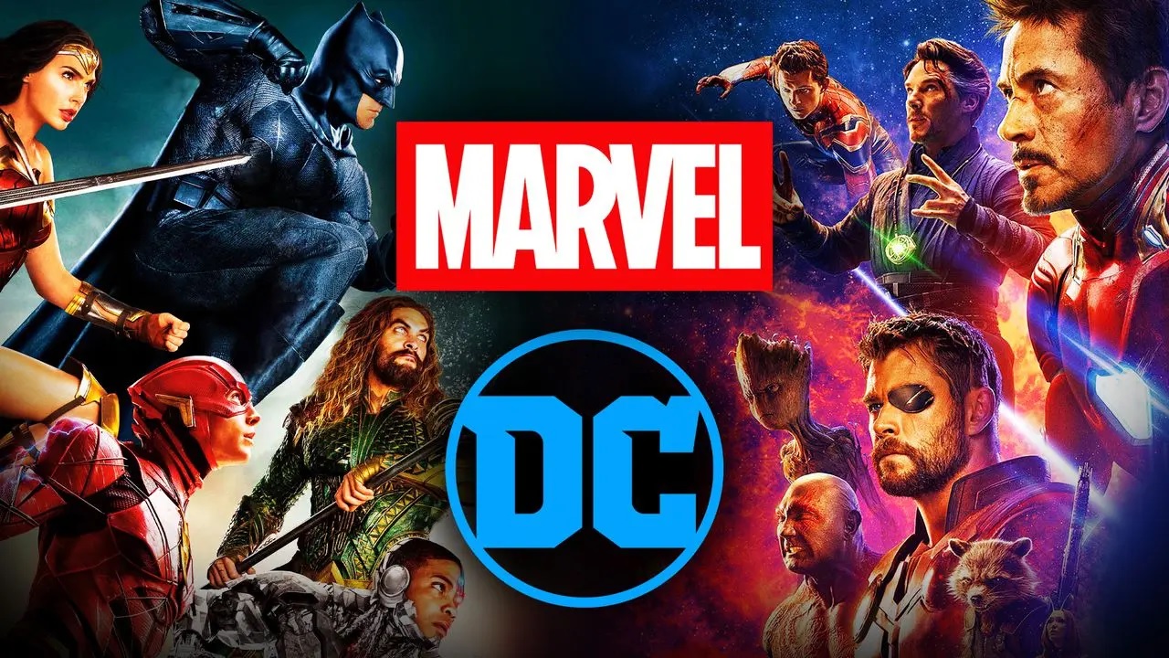Melhores Heróis e Vilões da Marvel e DC