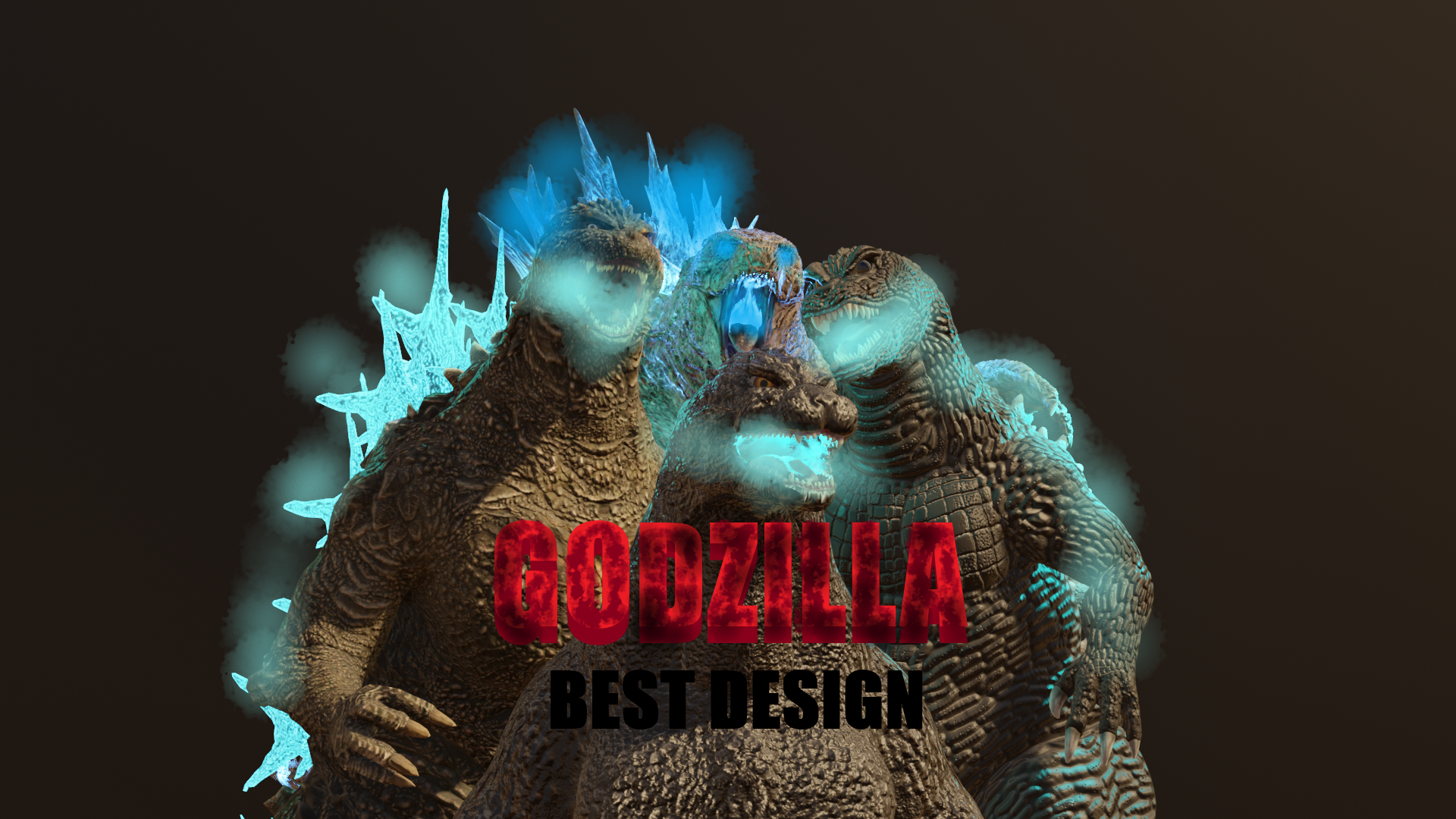 The best Godzilla design