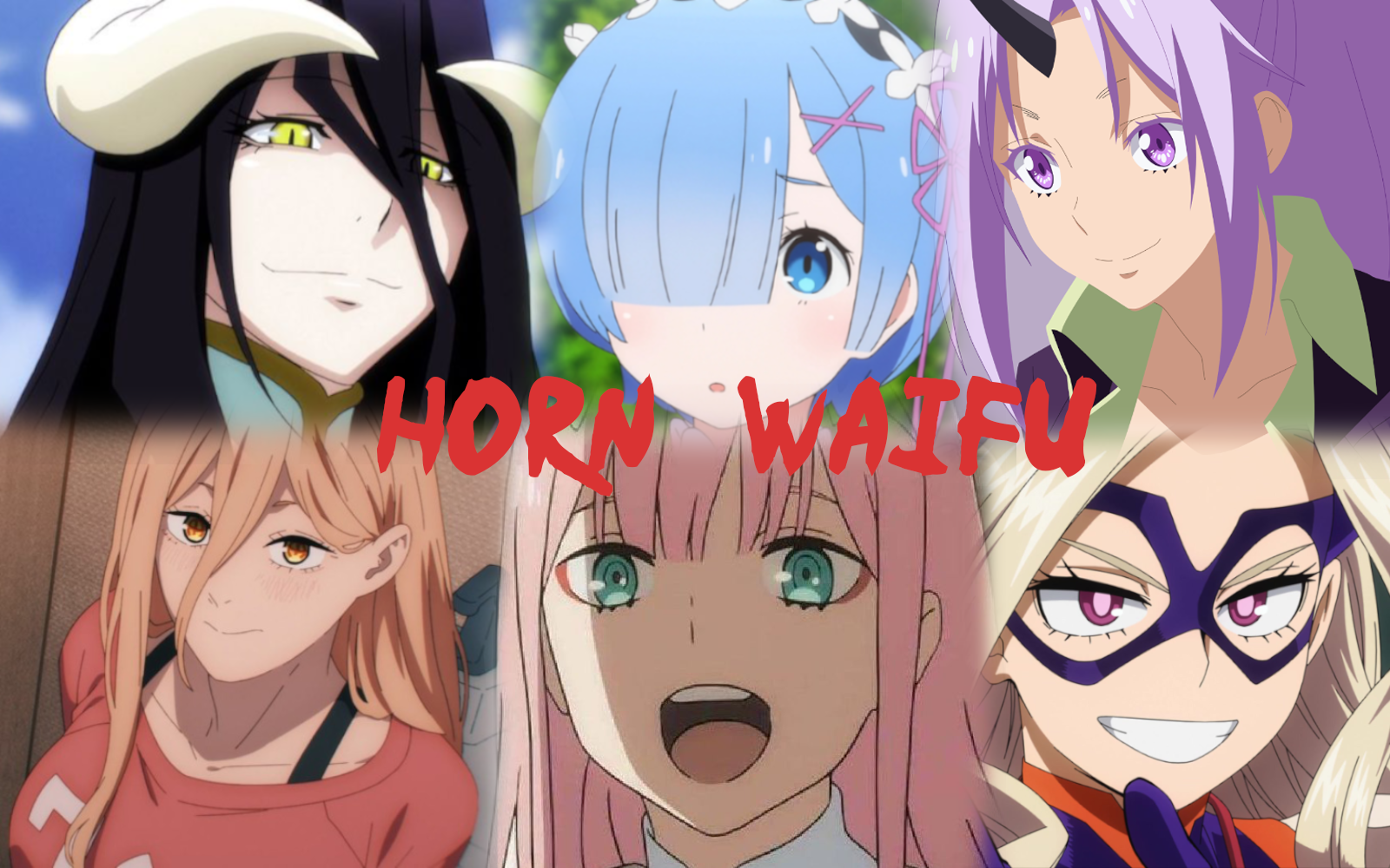 Best (Smash or Pass) Anime "Horn Waifu" ฉบับ สมาชม