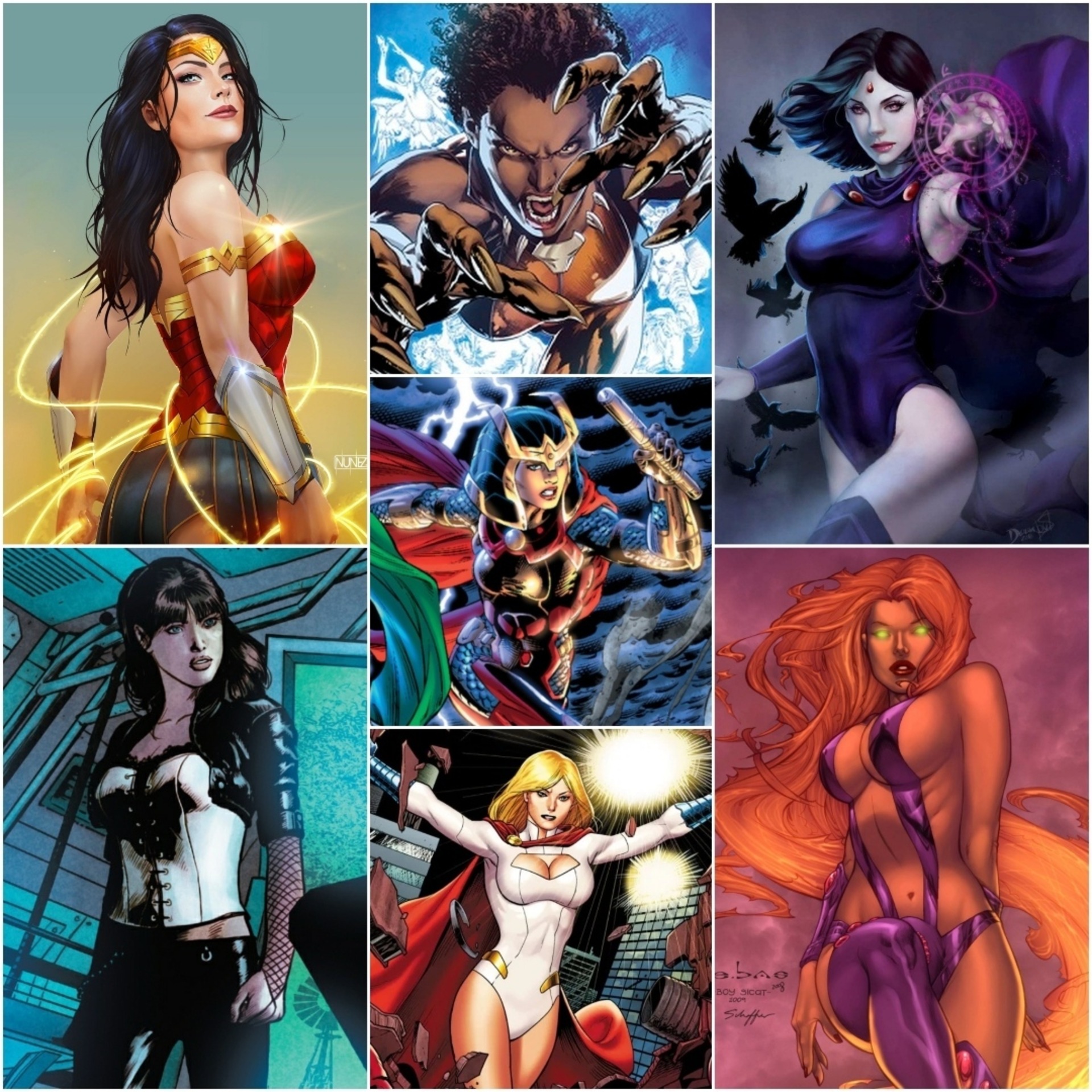 Hottest comic female character. DC edition