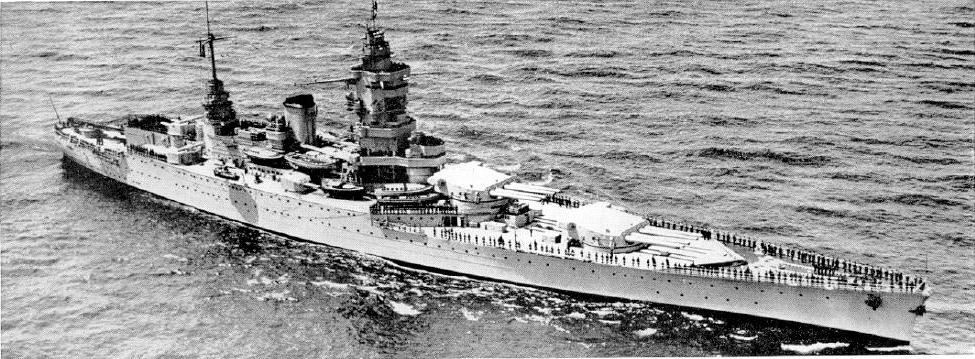 battleship all time(one ship for class)