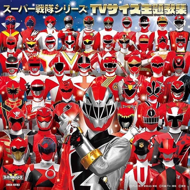 Red Member in Super Sentai / Power Rangers