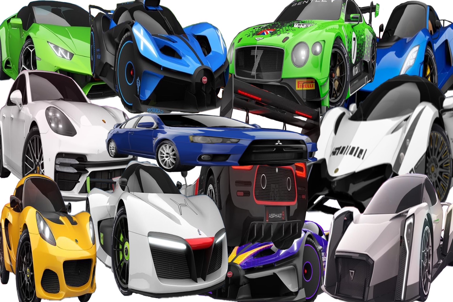 Asphalt 9 รถน่าจัด
