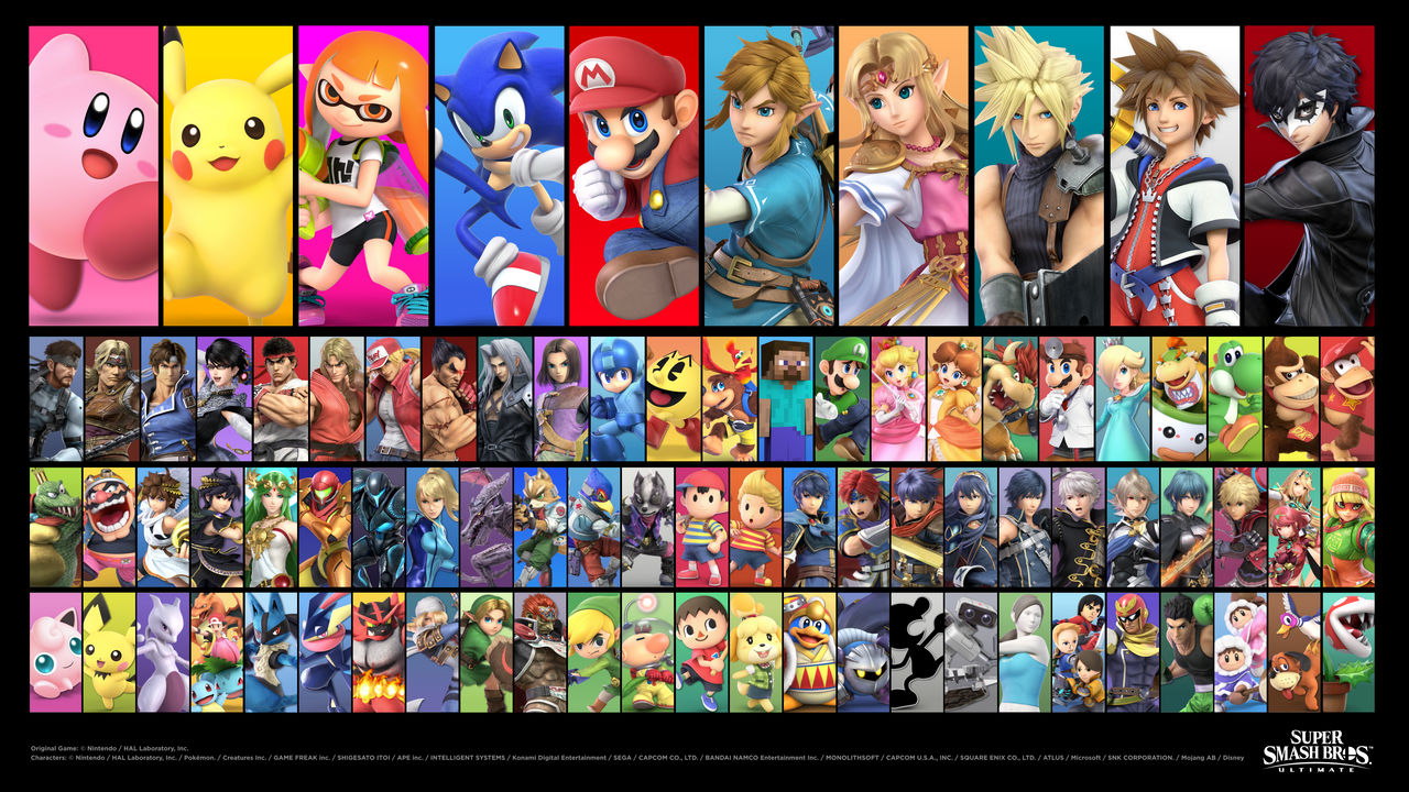 Super Smash Bros. Series Renders + Fangames