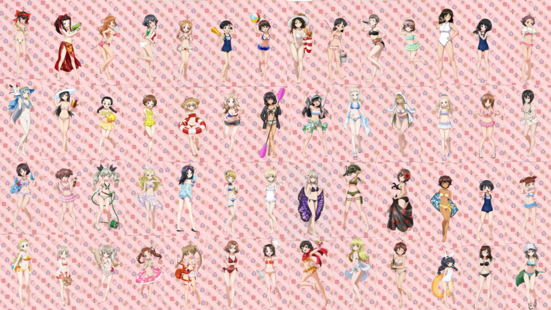 Smash or Pass Girls und Panzer (swimsuit ver.)