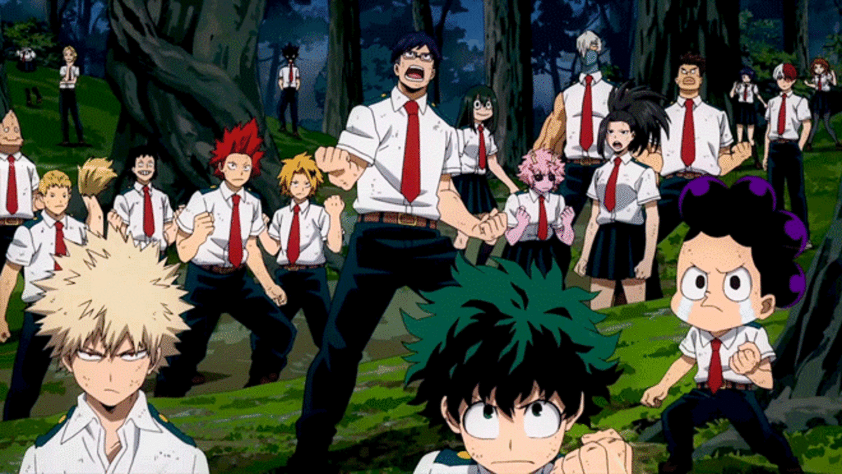 Class 1-A Students in My Hero Academia