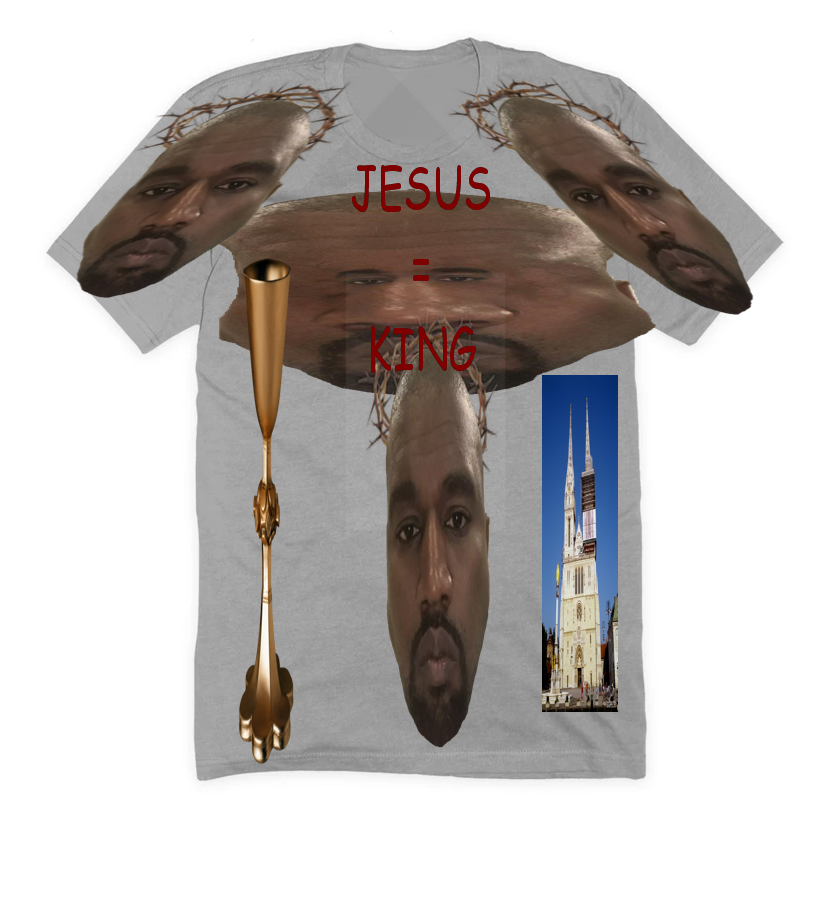 Kanye West Jesus Is King Merch Bracket
