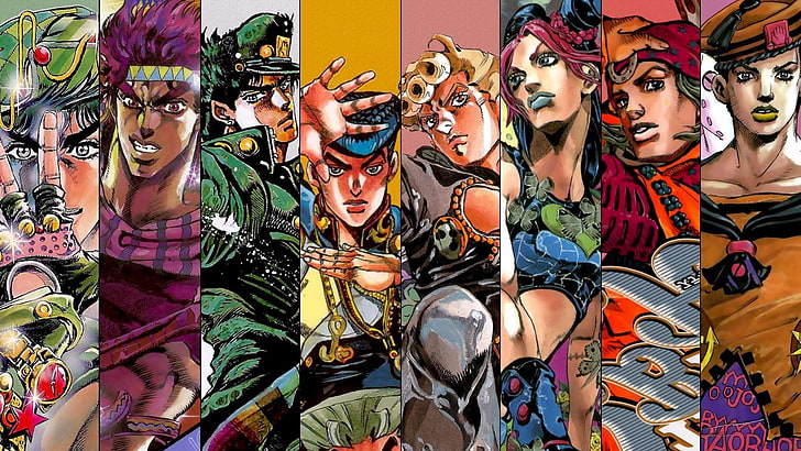 Tout les openings de JoJo's Bizarre Adventure