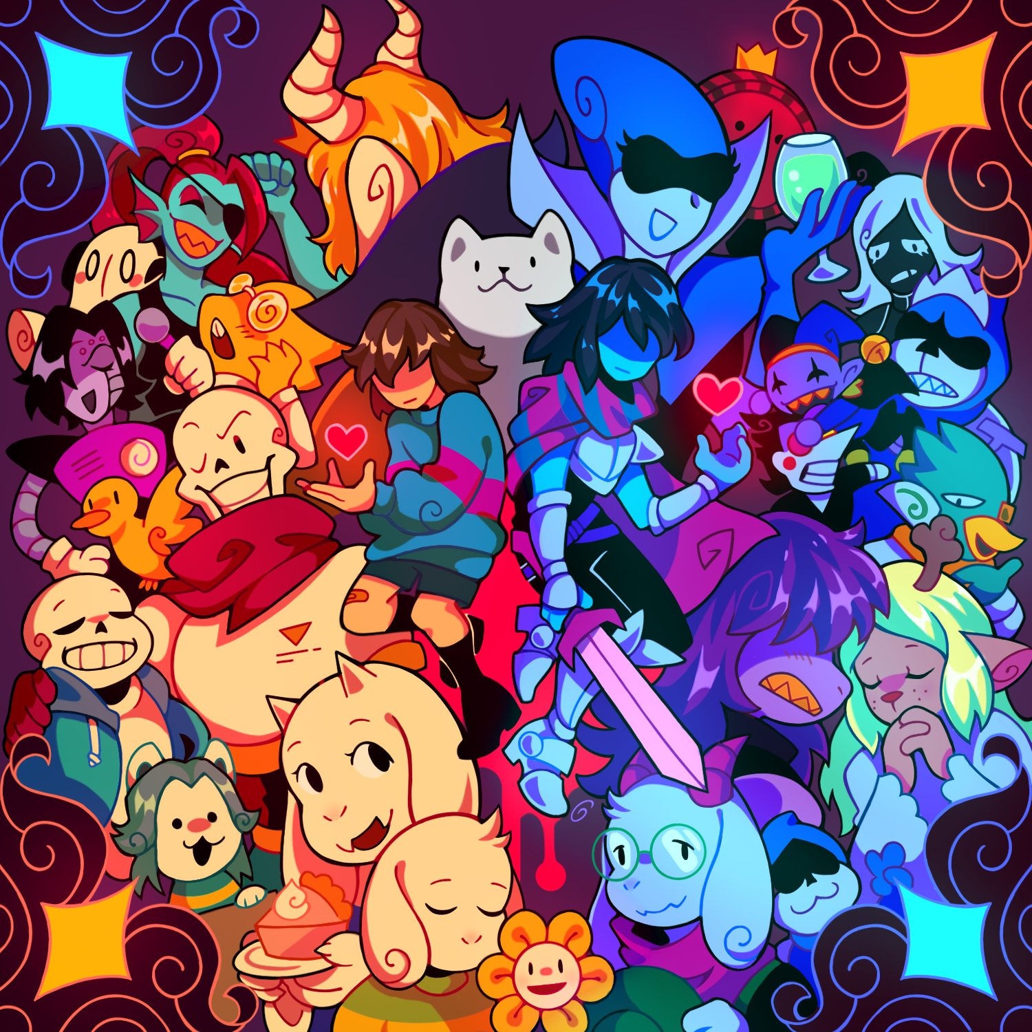 Melhor musica entre Undertale, Deltarune CAP 1 e 2