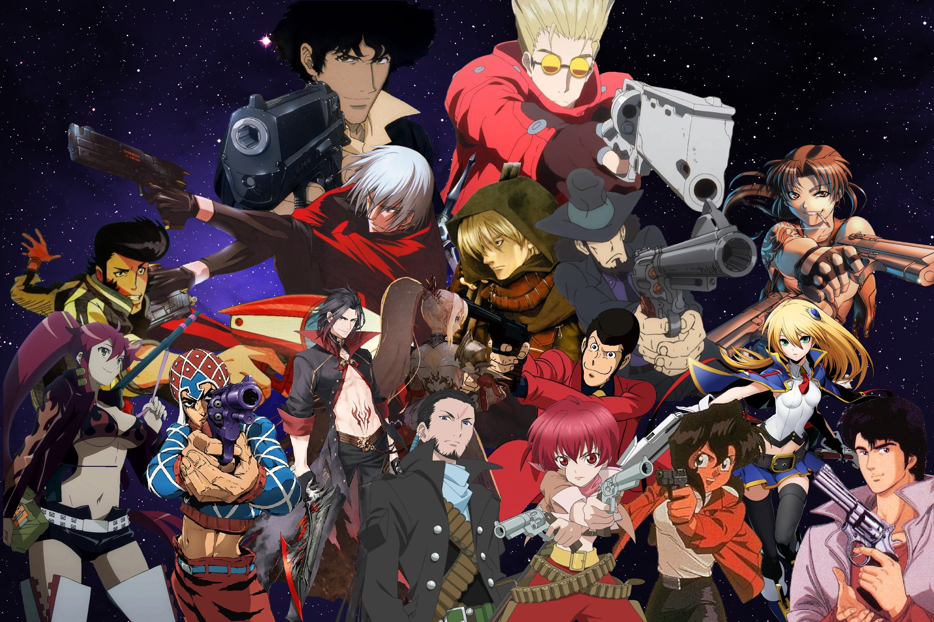 The best gunslinger in anime