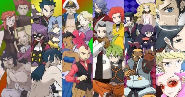 Pokemon League : Elite Four + masters (EN/FR)