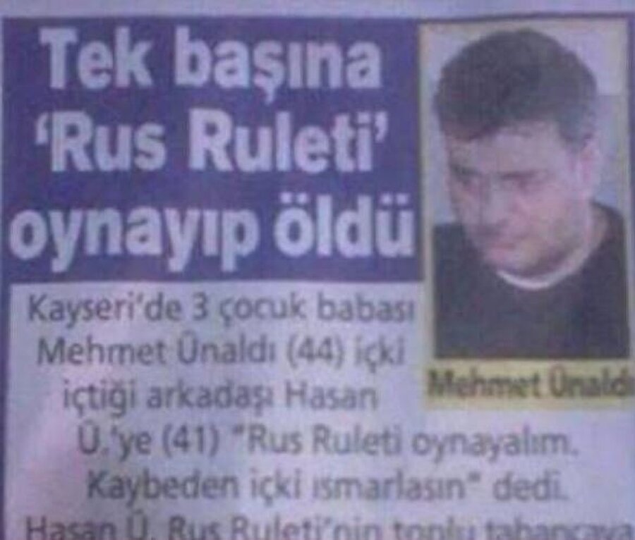 EN GARİP GAZETE YAZILARI