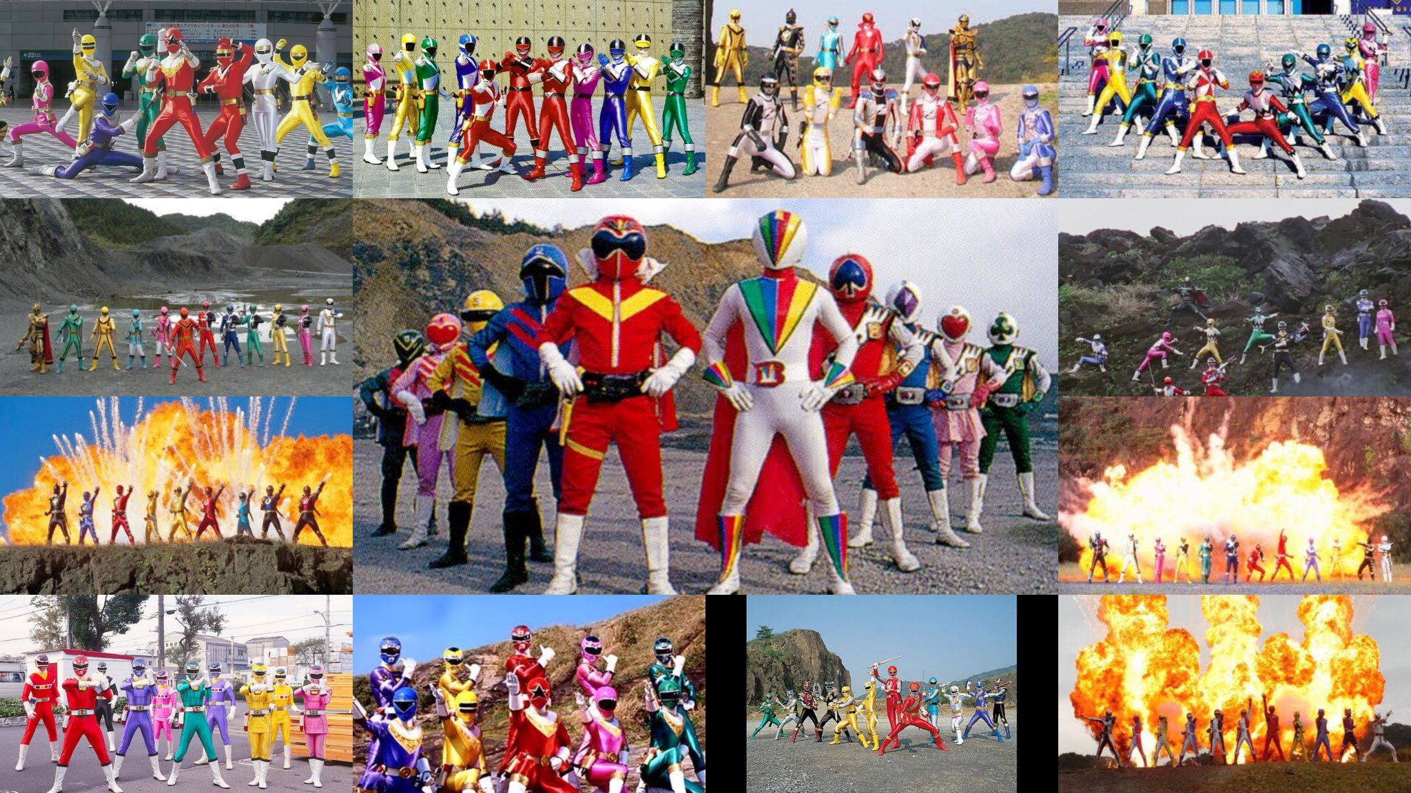 Super Sentai Designs