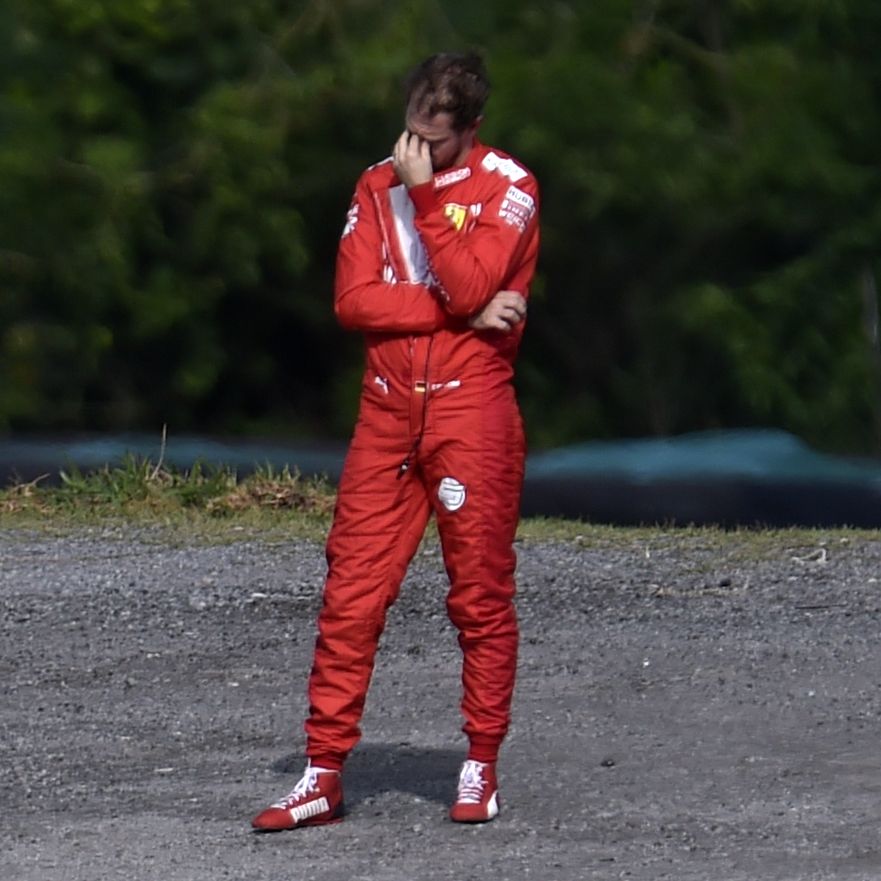 WORST VETTEL FERRARI'S MOMENTS