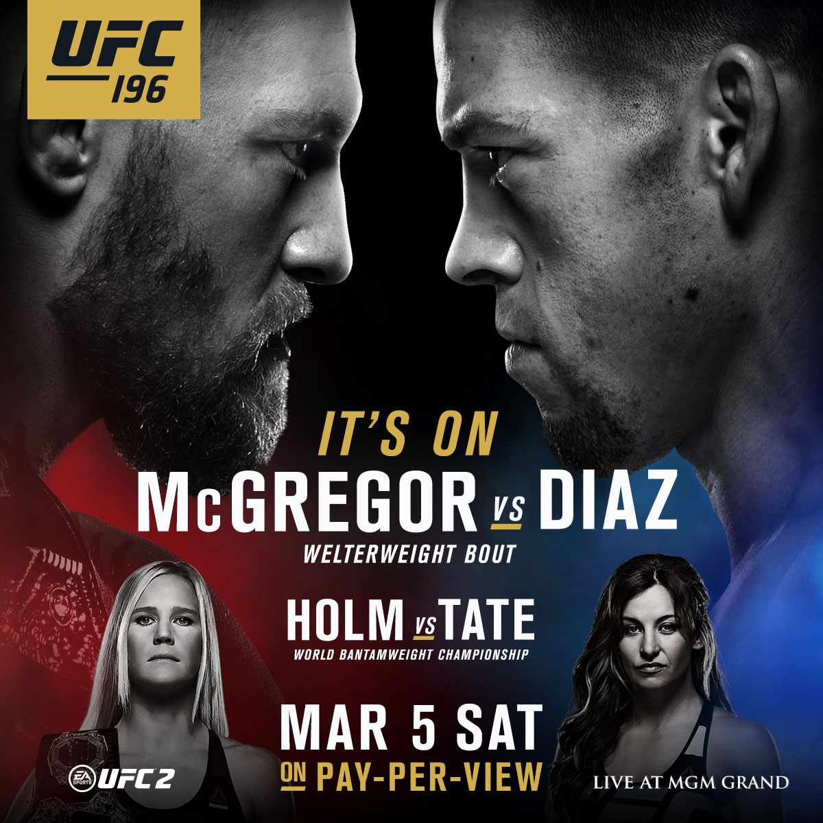 UFC PPV/NUMBERED EVENTS