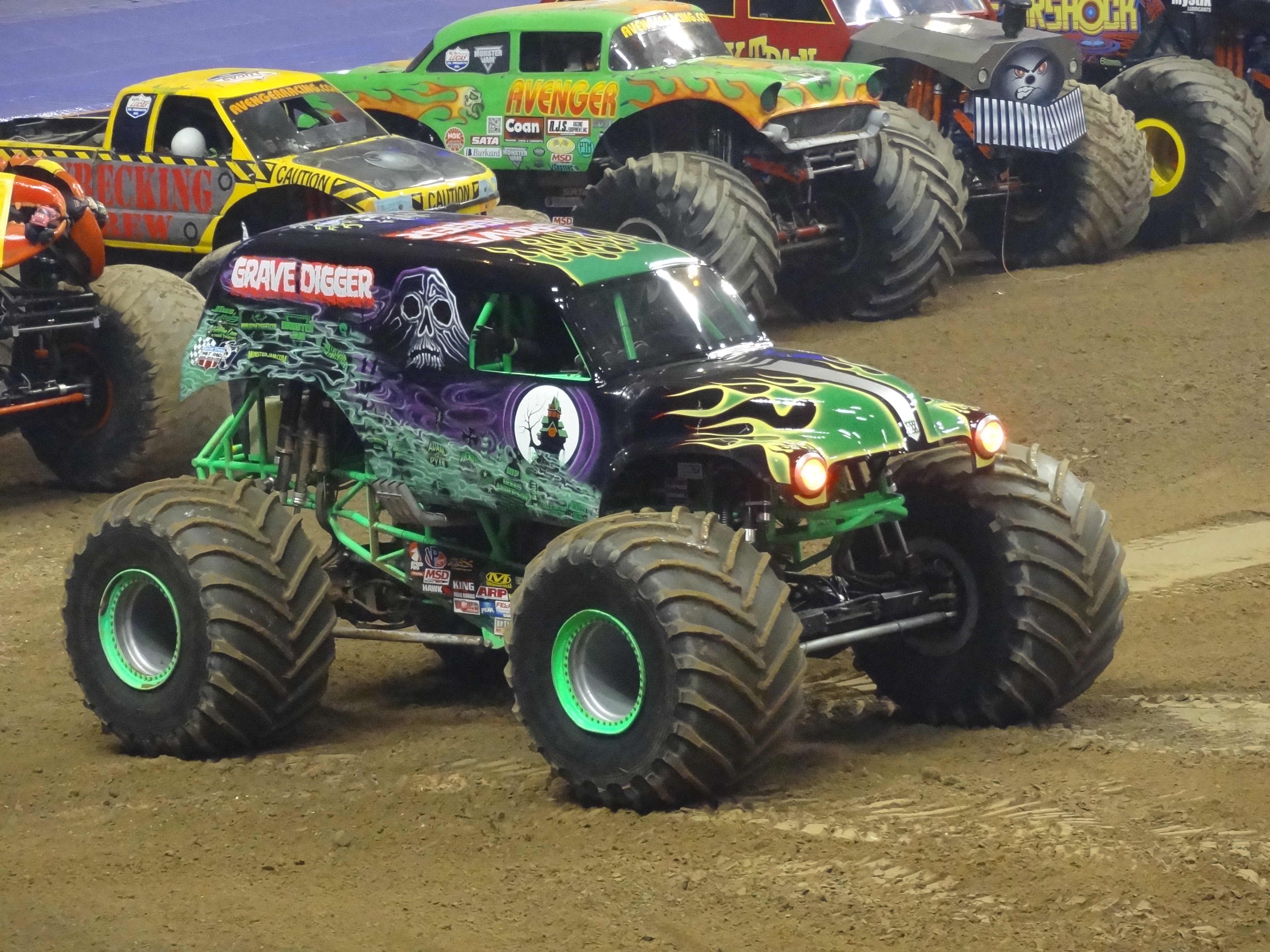 Monster Jam 2014 Winning Freestyle Runs