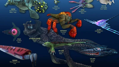 Subnautica Fauna
