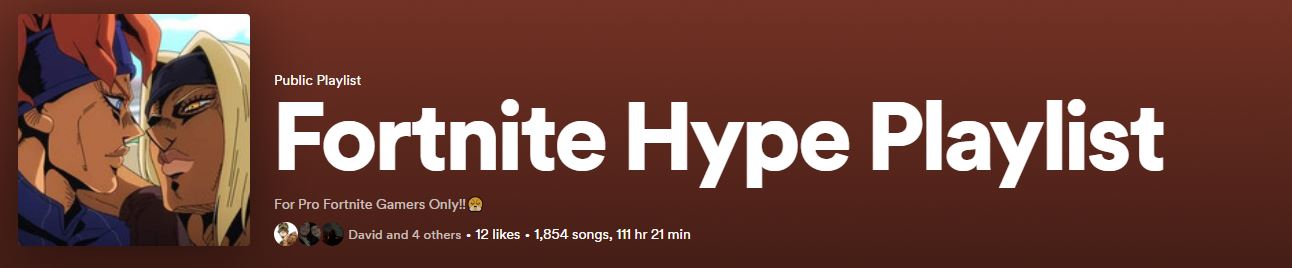 Best Song on Fortnite Hype Playlist