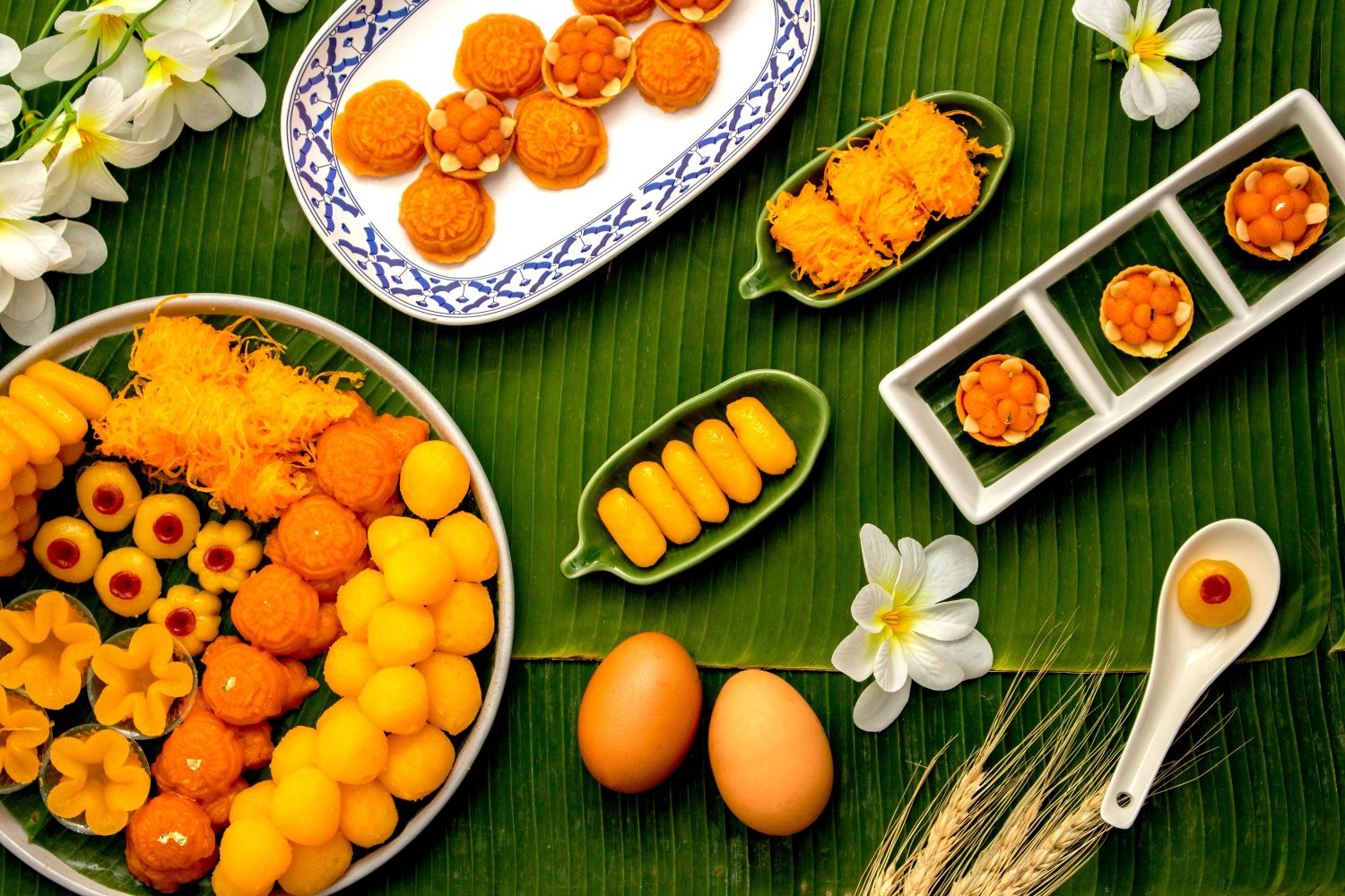 Thai dessert | Thai Appitizers ขนมไทย อาหารว่าง