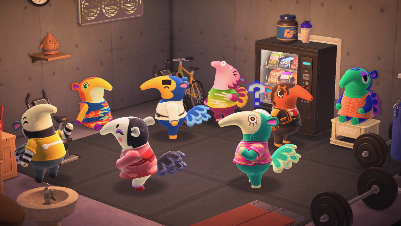 Animal Crossing Anteater