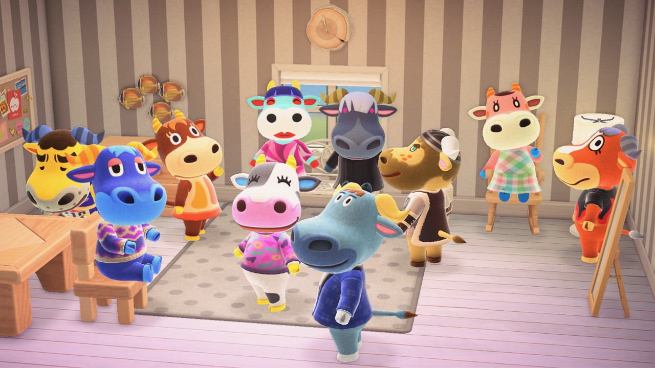 Animal Crossing Bovines