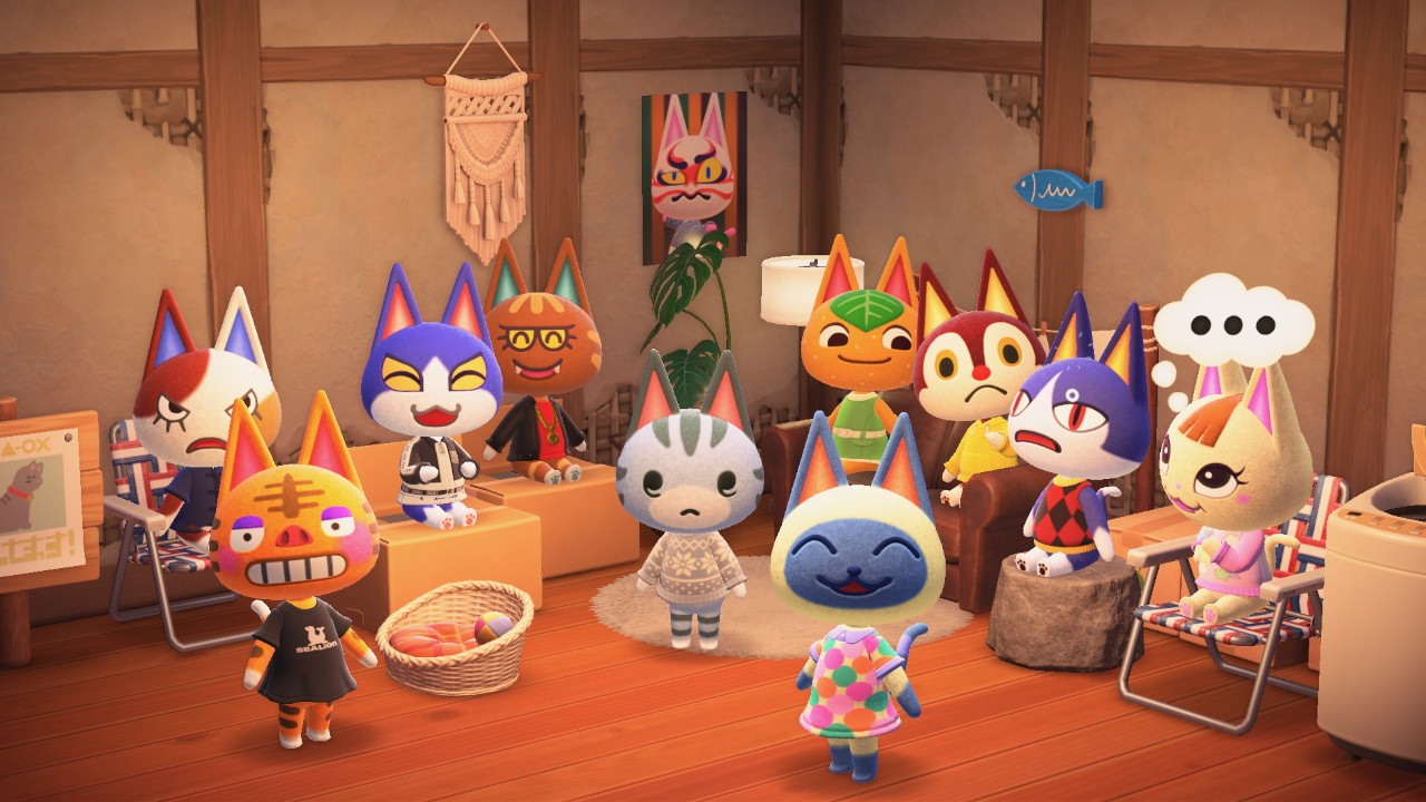 Animal Crossing Cat