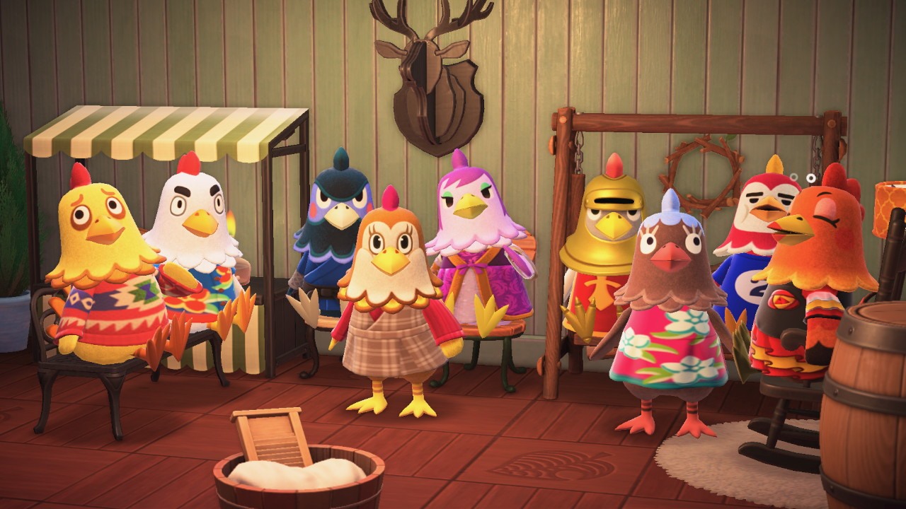 Animal Crossing Chicken